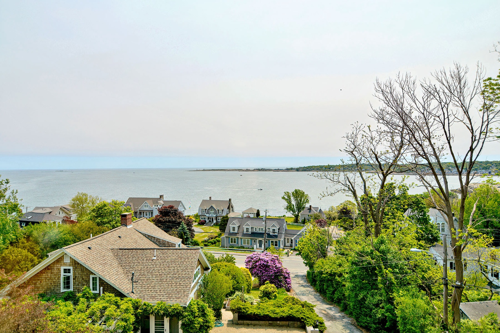 Ocean views from upstairs bedroom