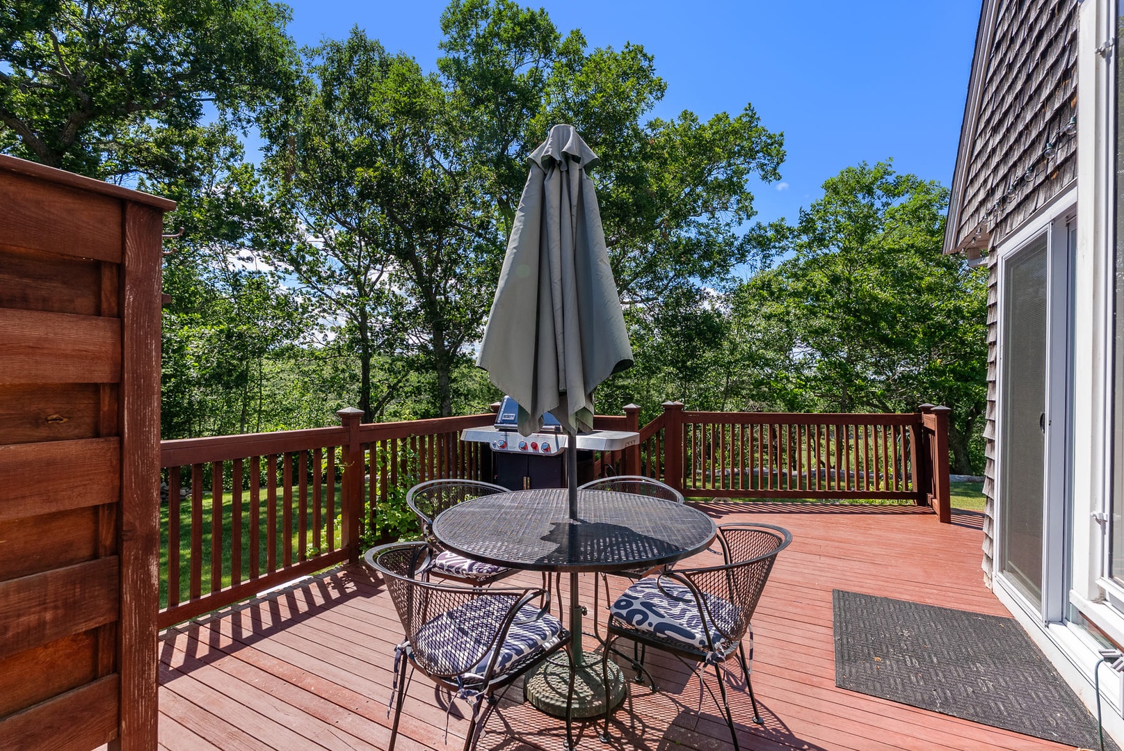 Relax and unwind under the sunny sky.