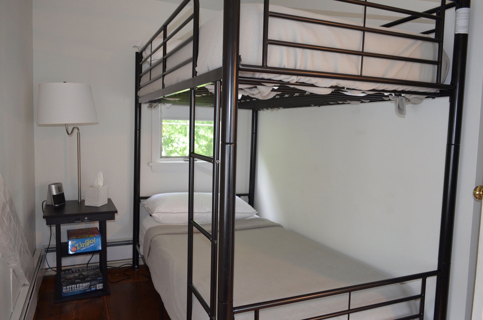 BR3: This bedroom has a set of Twin bunk beds.