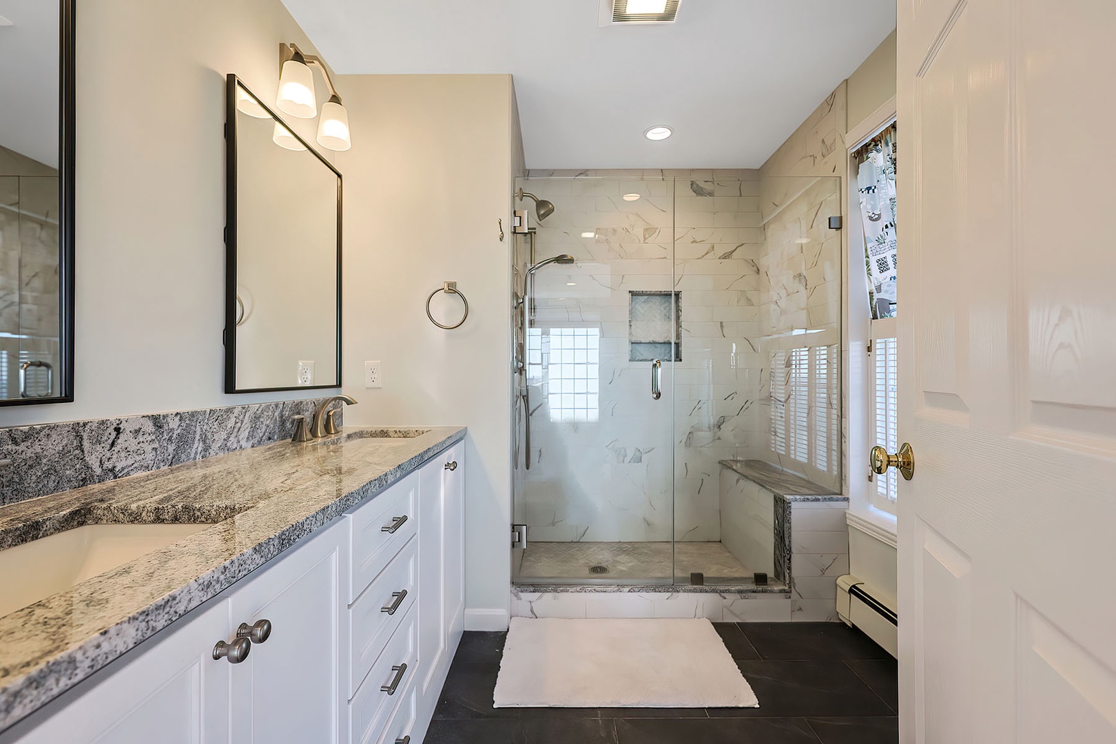 Primary full bathroom.