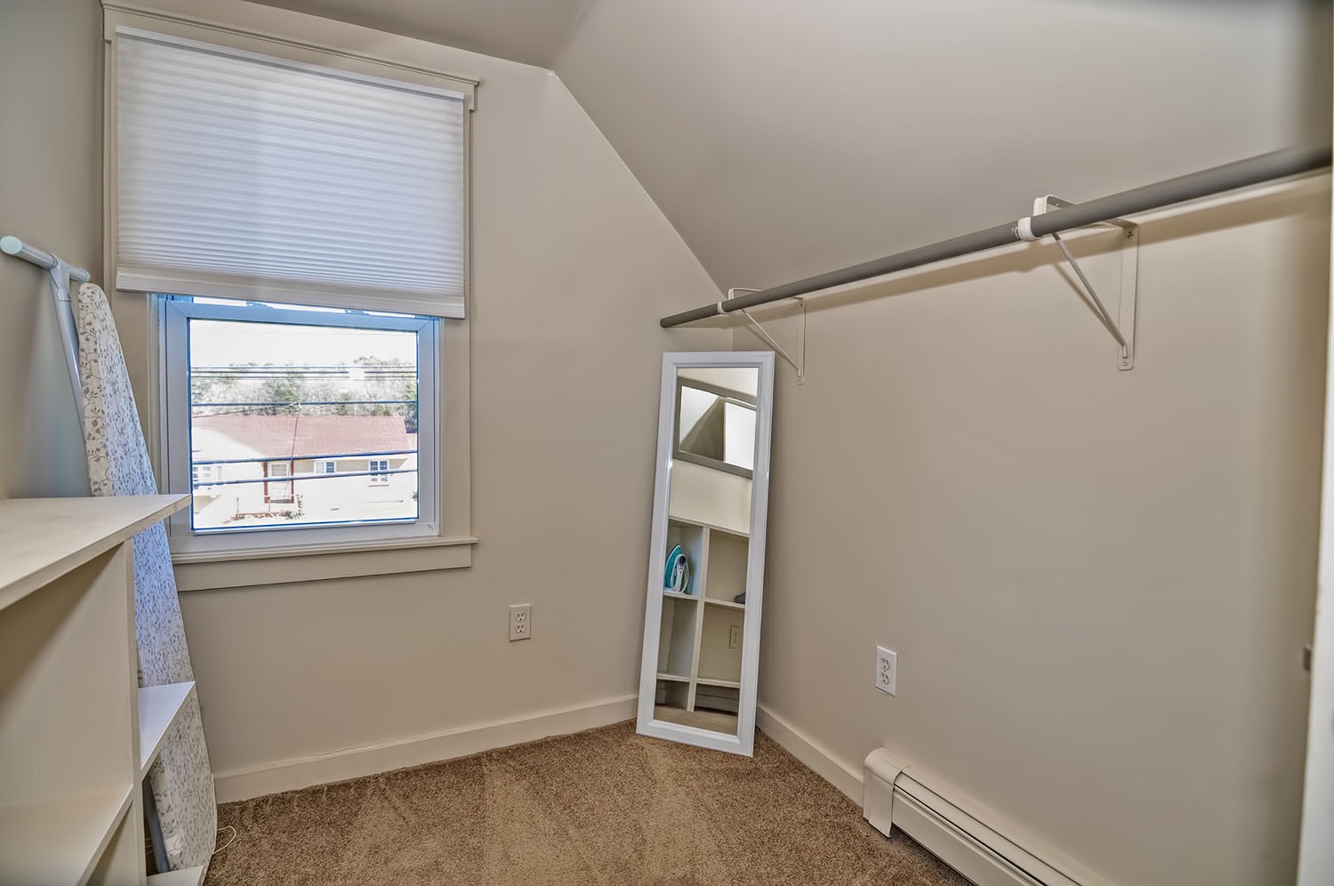 Walk-in closet in upper Primary bedroom