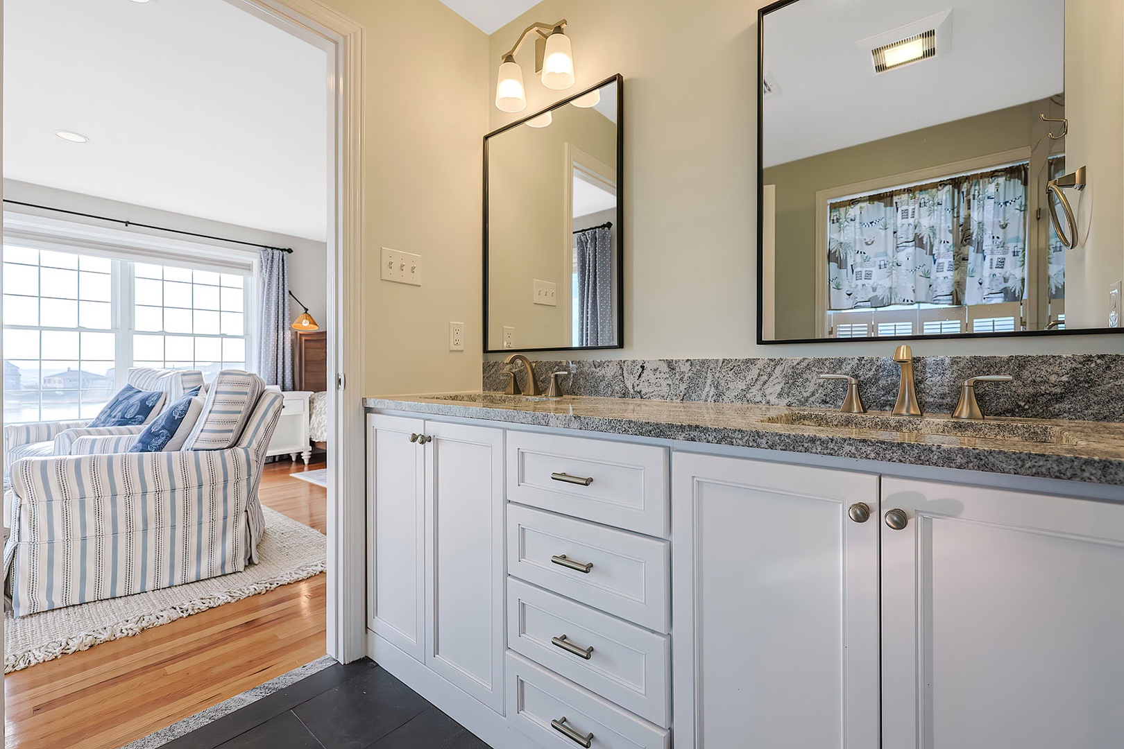 Primary full bathroom.