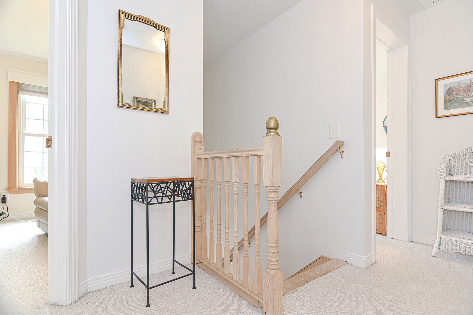 2nd level stairs.