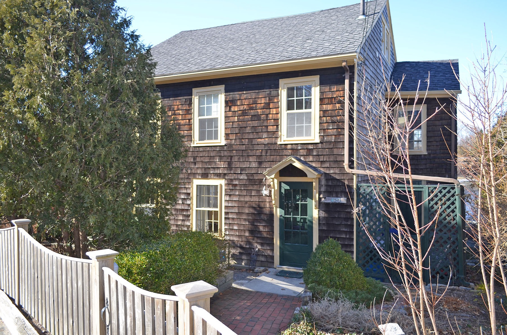 Front door of River Watch.