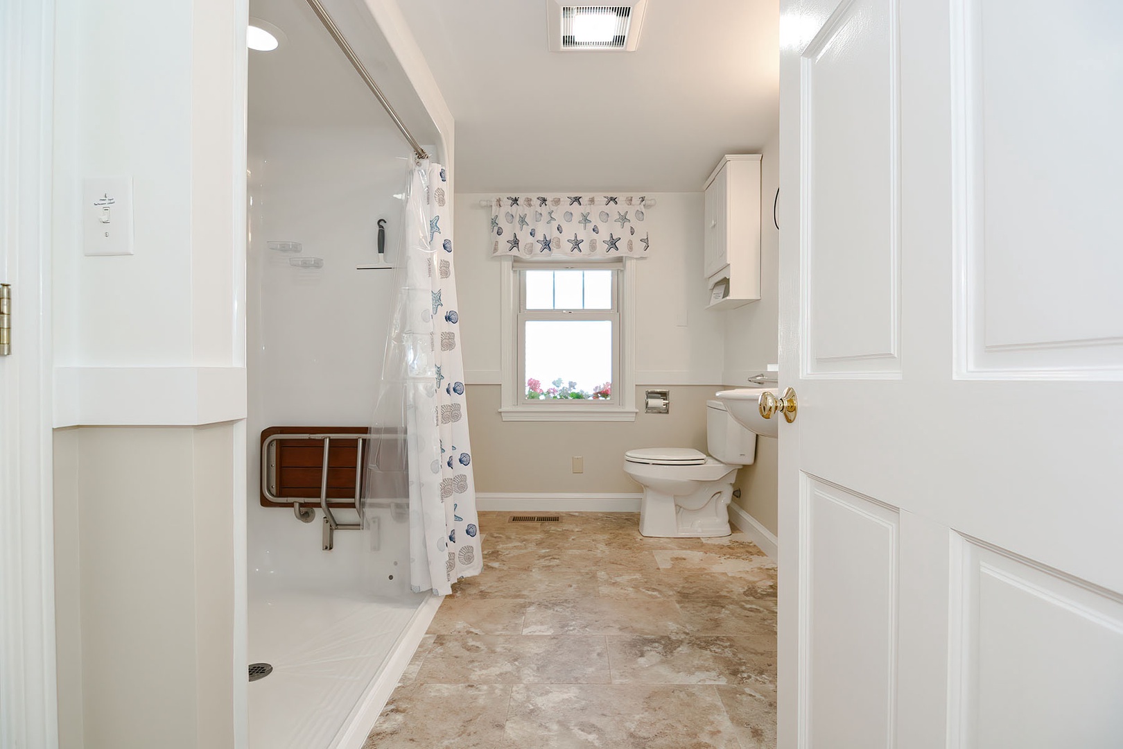 Another view of the ground floor bathroom.