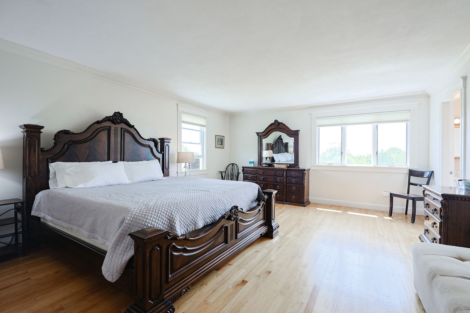 Another view of the second primary bedroom.