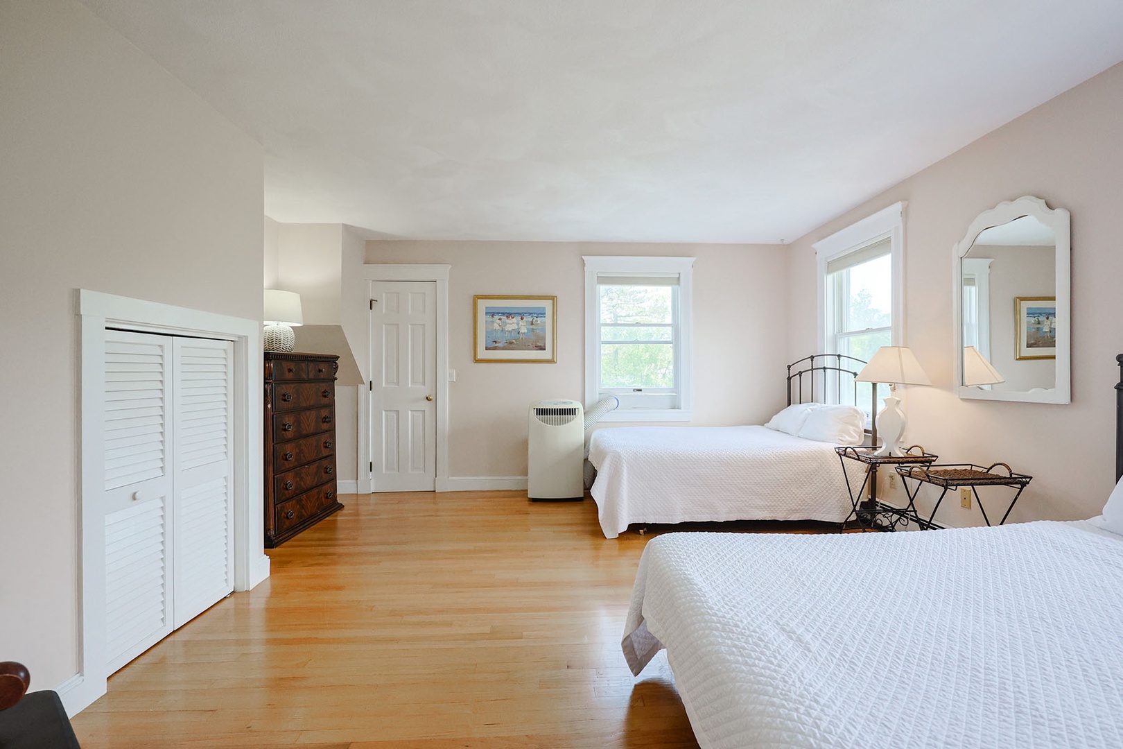 Bedroom 4: Two double (Full) beds.