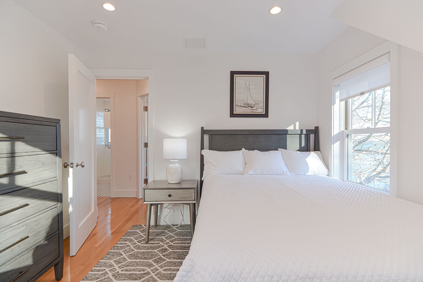Bedroom 3 with full size bed.