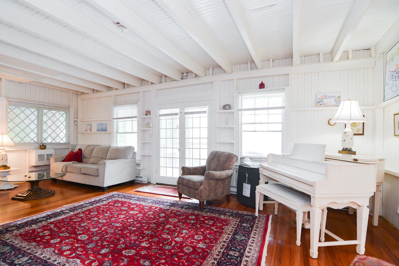There is plenty of space to relax and unwind.