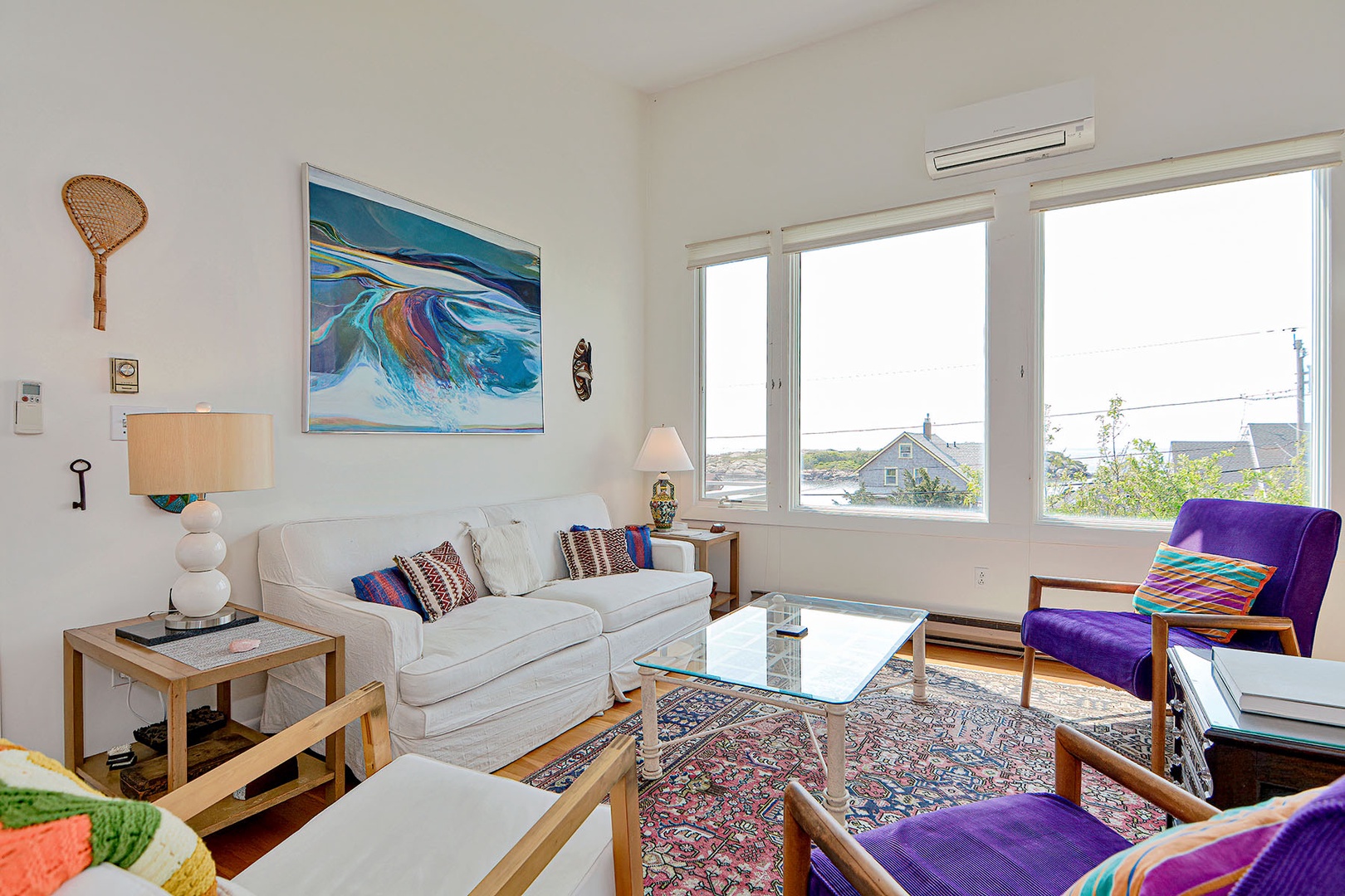 Front parlor with ocean views.