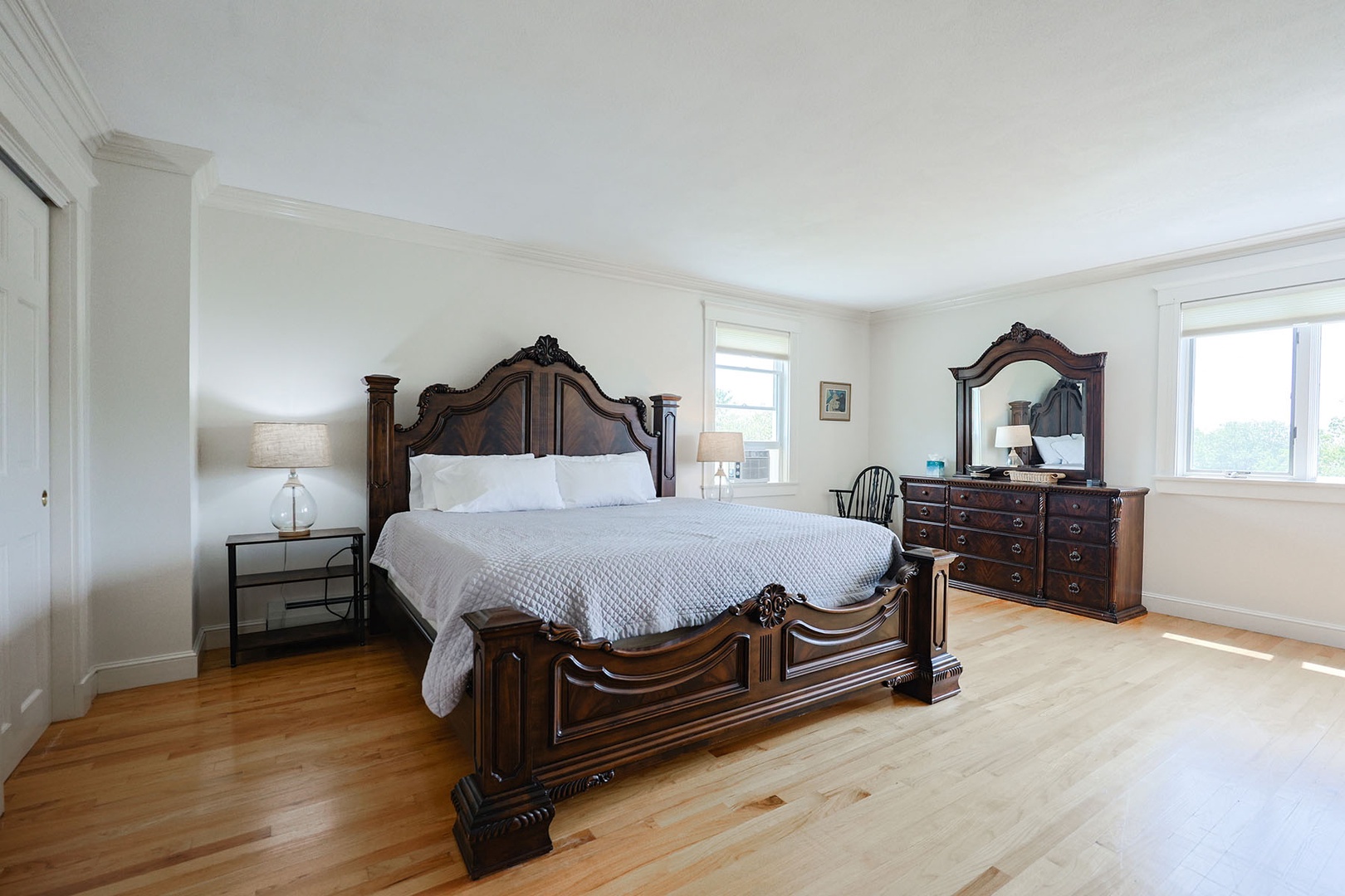 Bedroom 2: Second primary bedroom with ensuite bath and King bed.