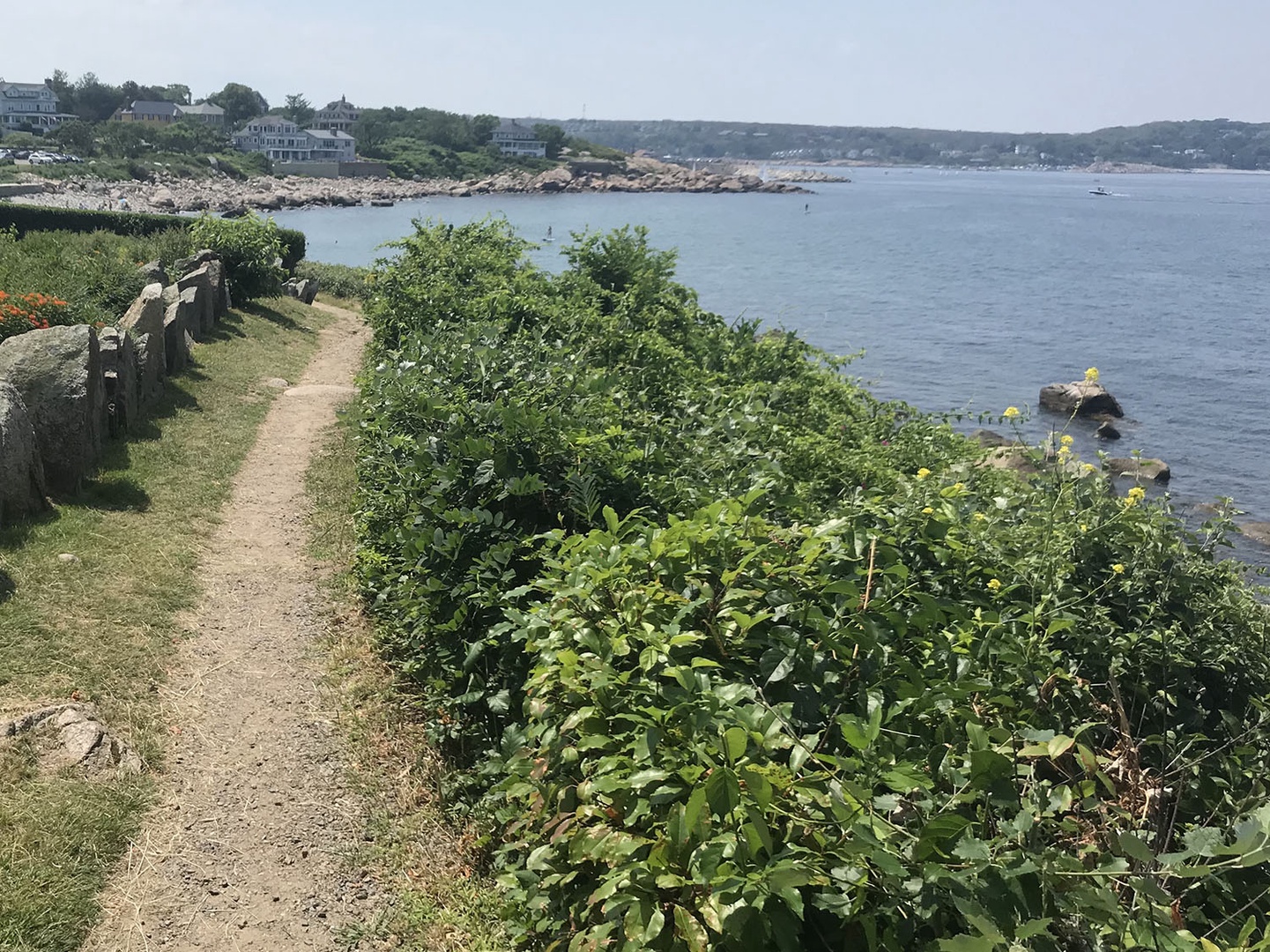 Walk to Old Garden Beach via the public footpath.