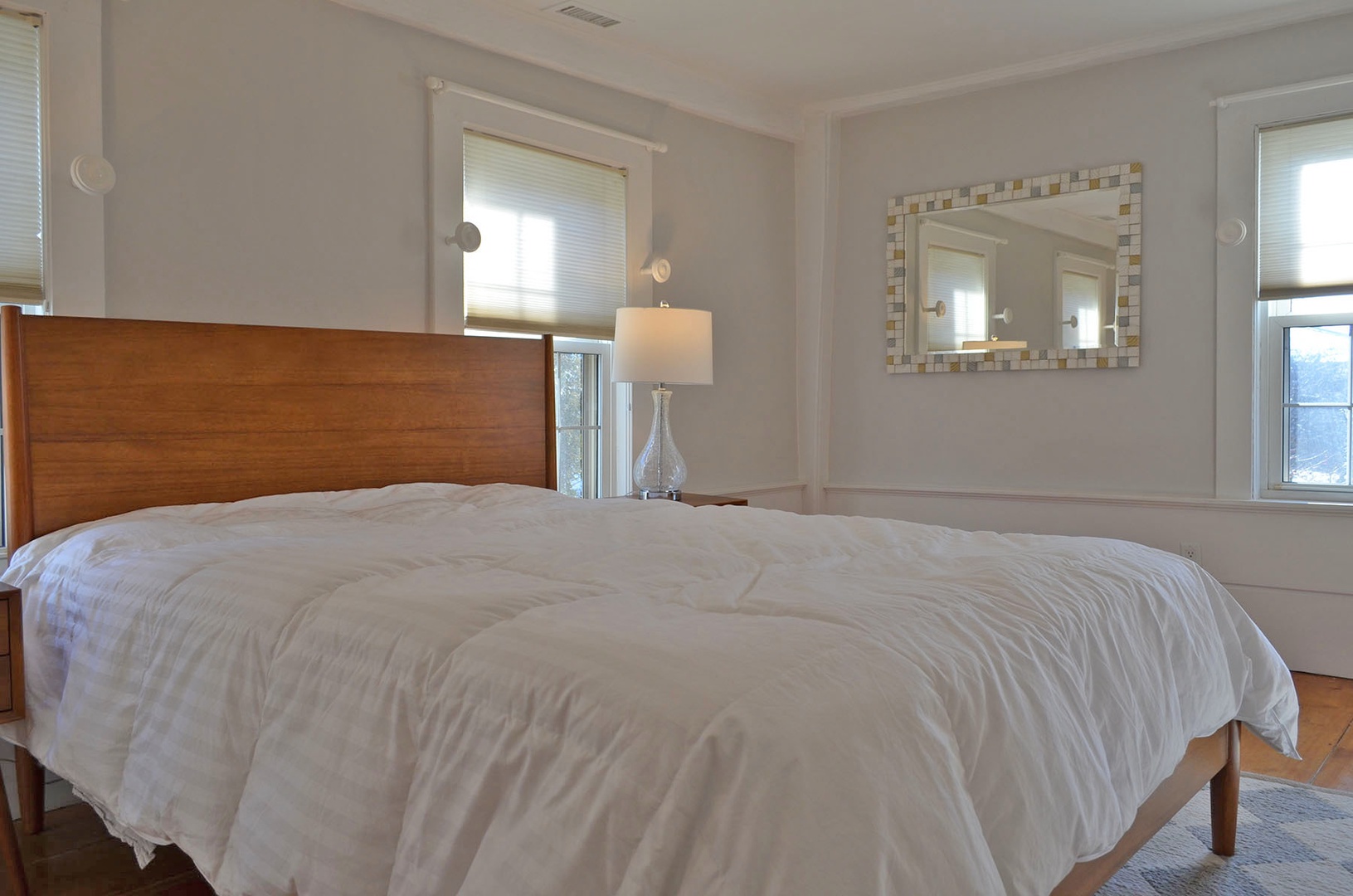 View of the Primary bed.