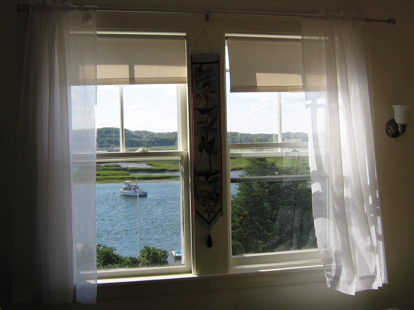 View of the river from the Master Bedroom.
