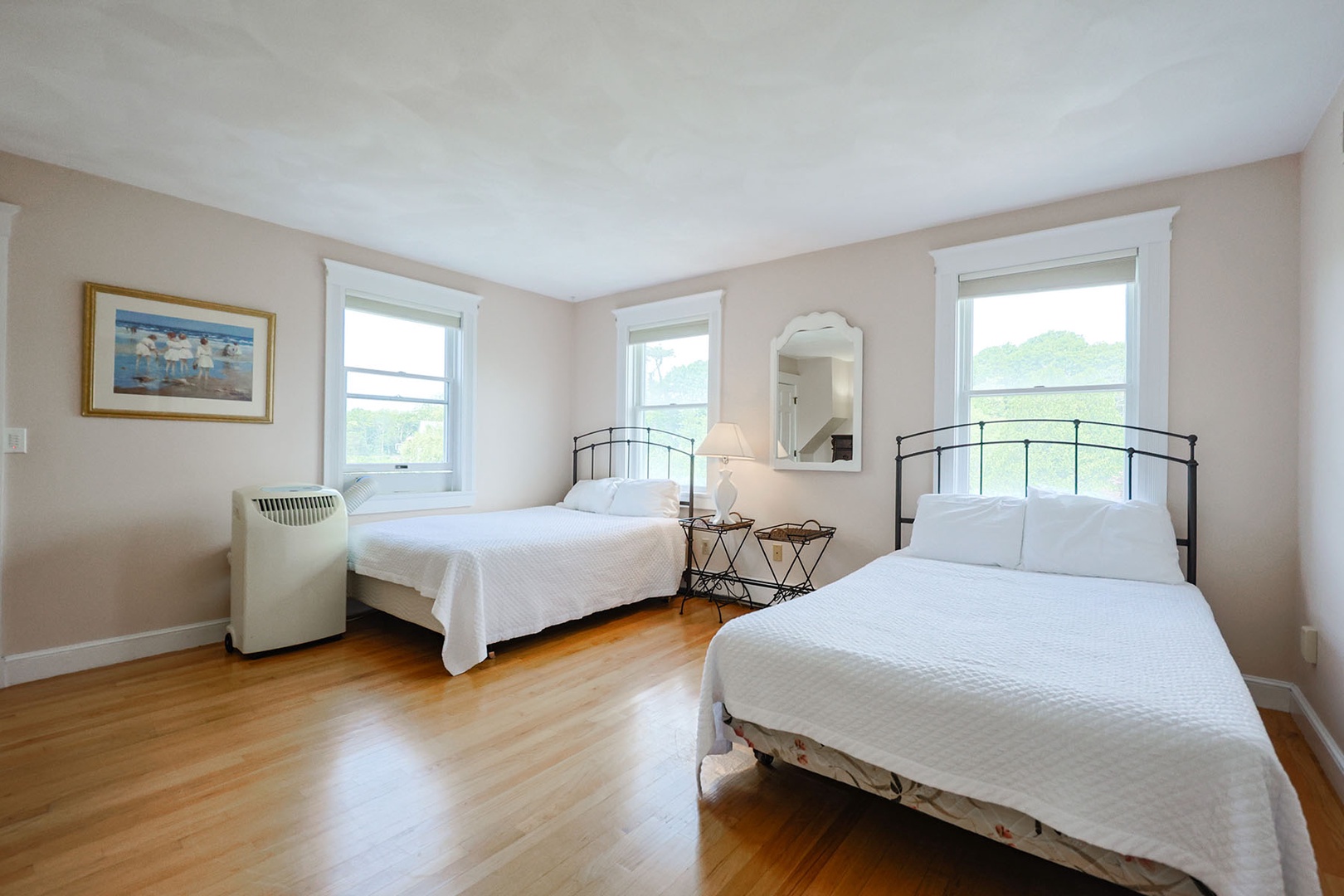Bedroom 4: Two double (Full) beds.