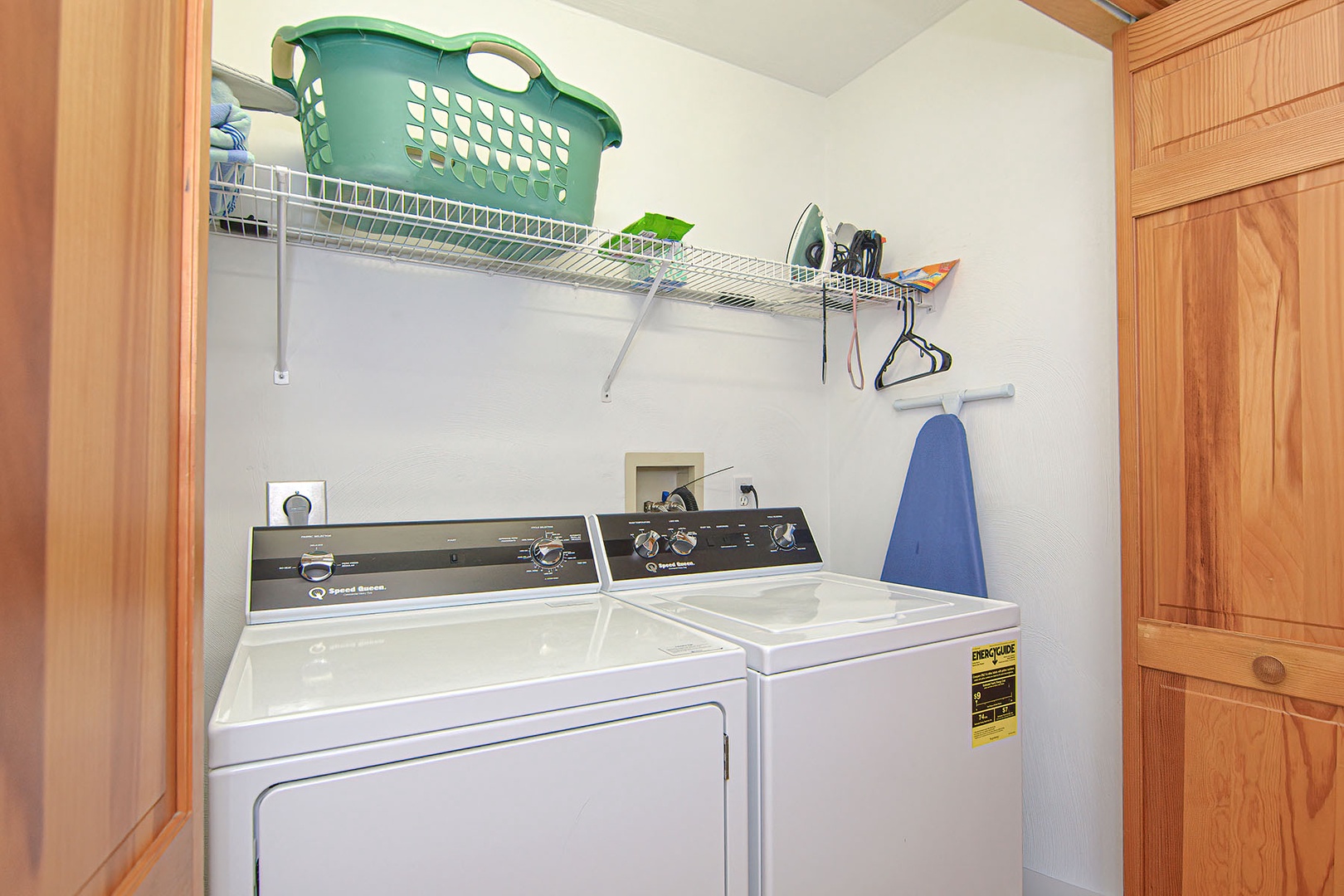 Laundry area.