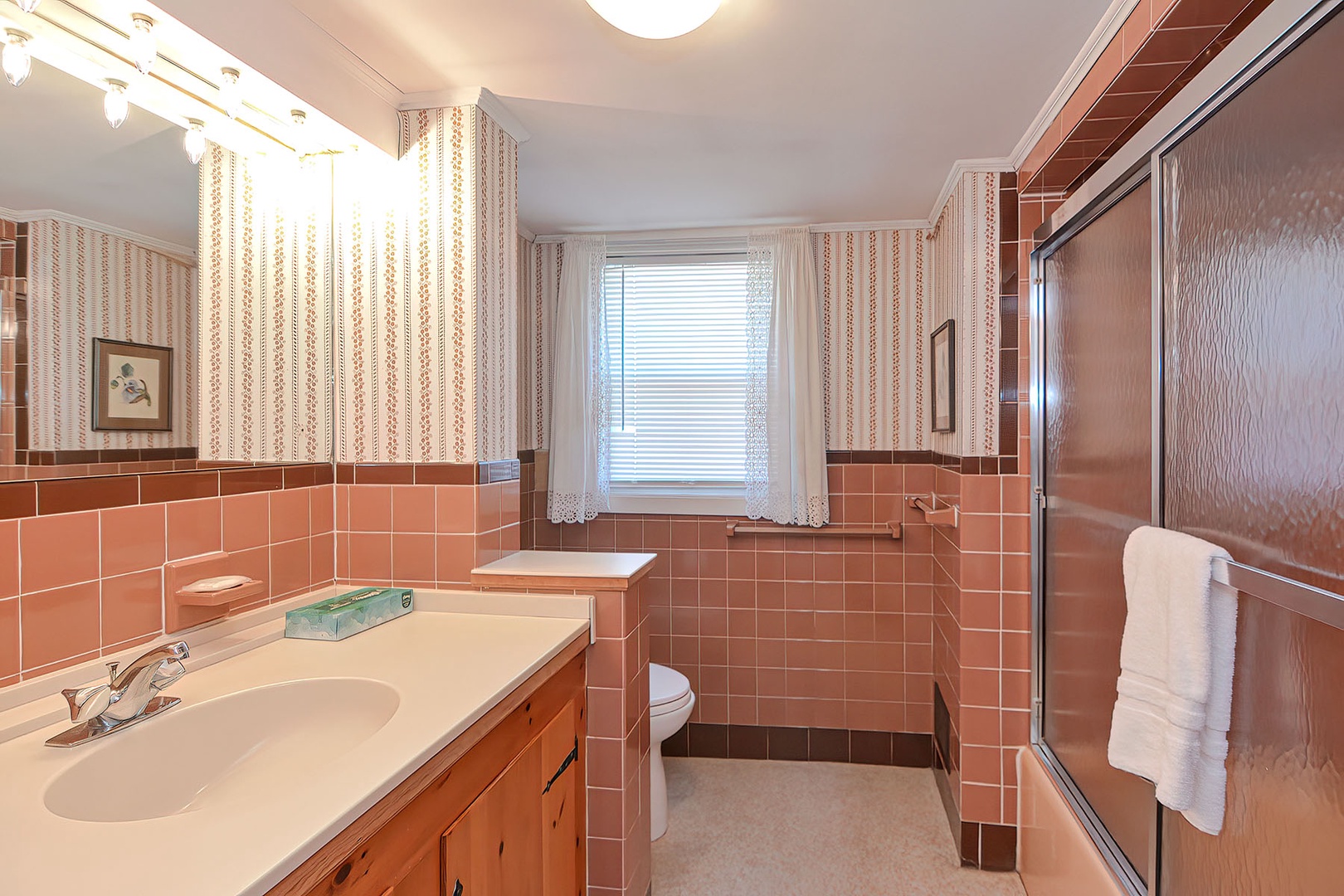 Bathroom 3: Second-floor full bath.