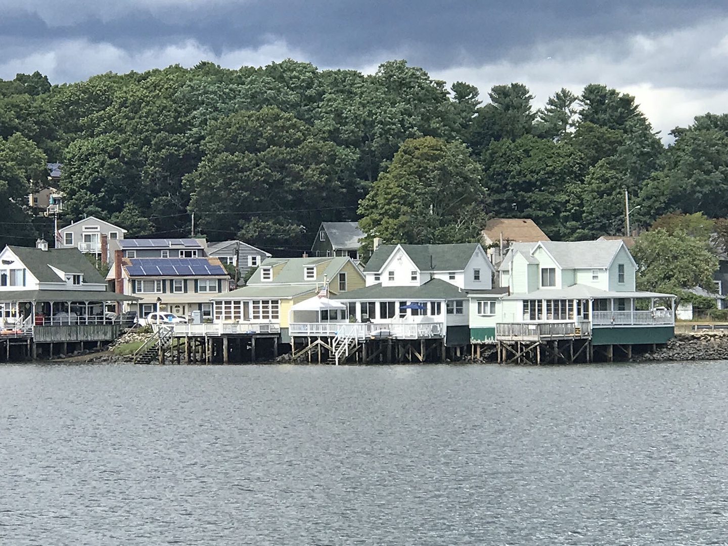 View of the Ryal Side neighborhood from the Danvers River.