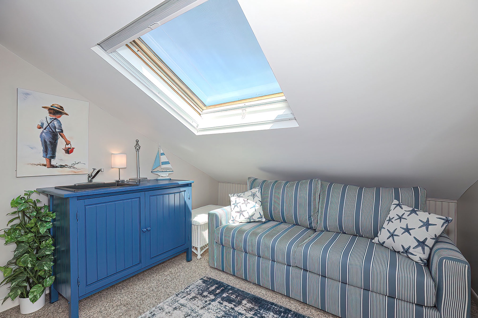 The second sitting area.