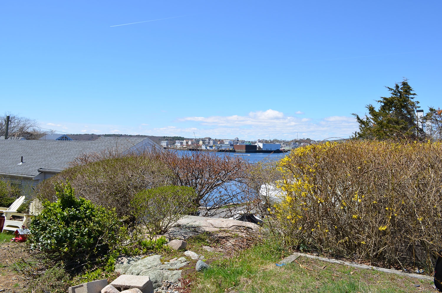 View of Gloucester Harbor.