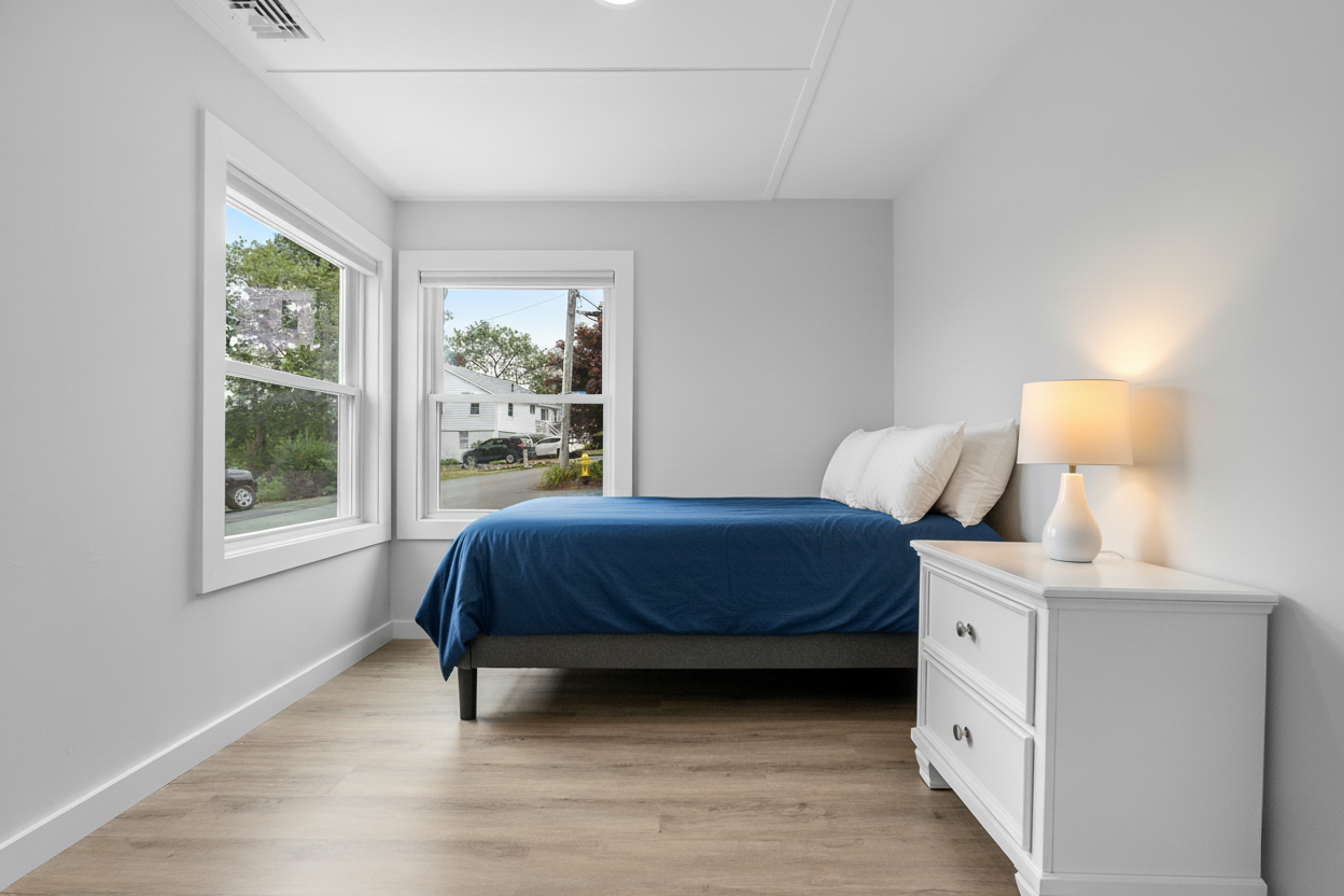 Third bedroom with a full bed.