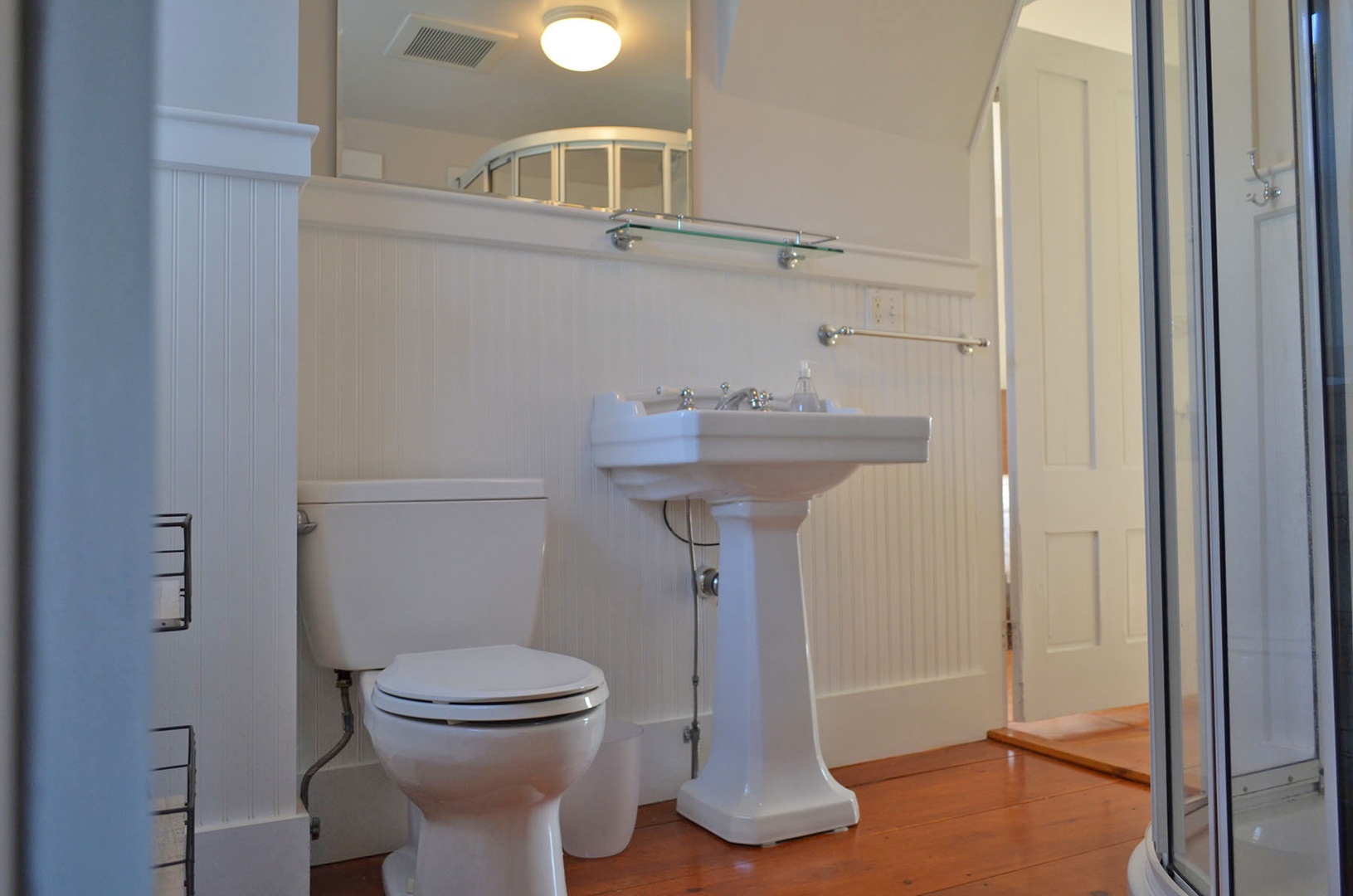 View of the second floor bath.