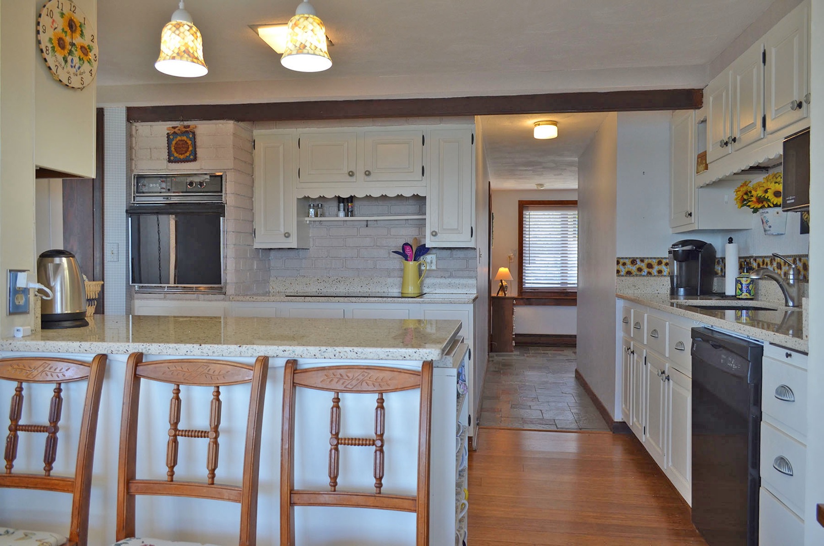 The kitchen is well-equipped for your stay.