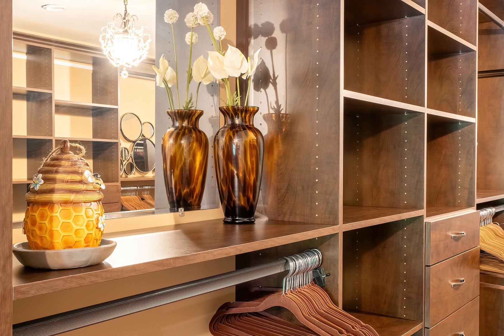 Primary walk-in closet