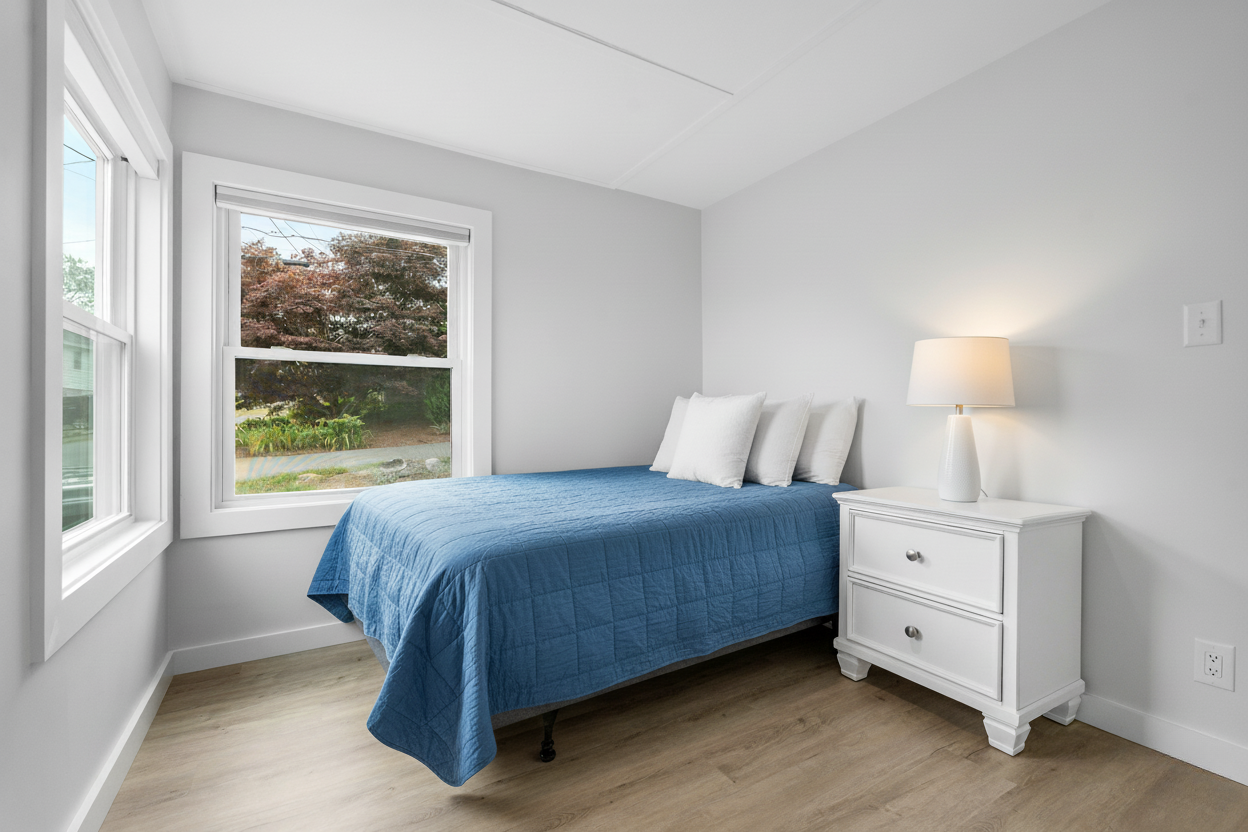 Third bedroom with a full bed.