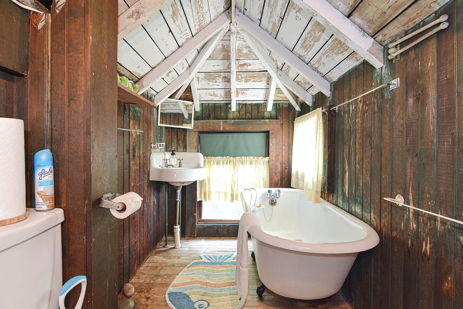 Half bathroom.