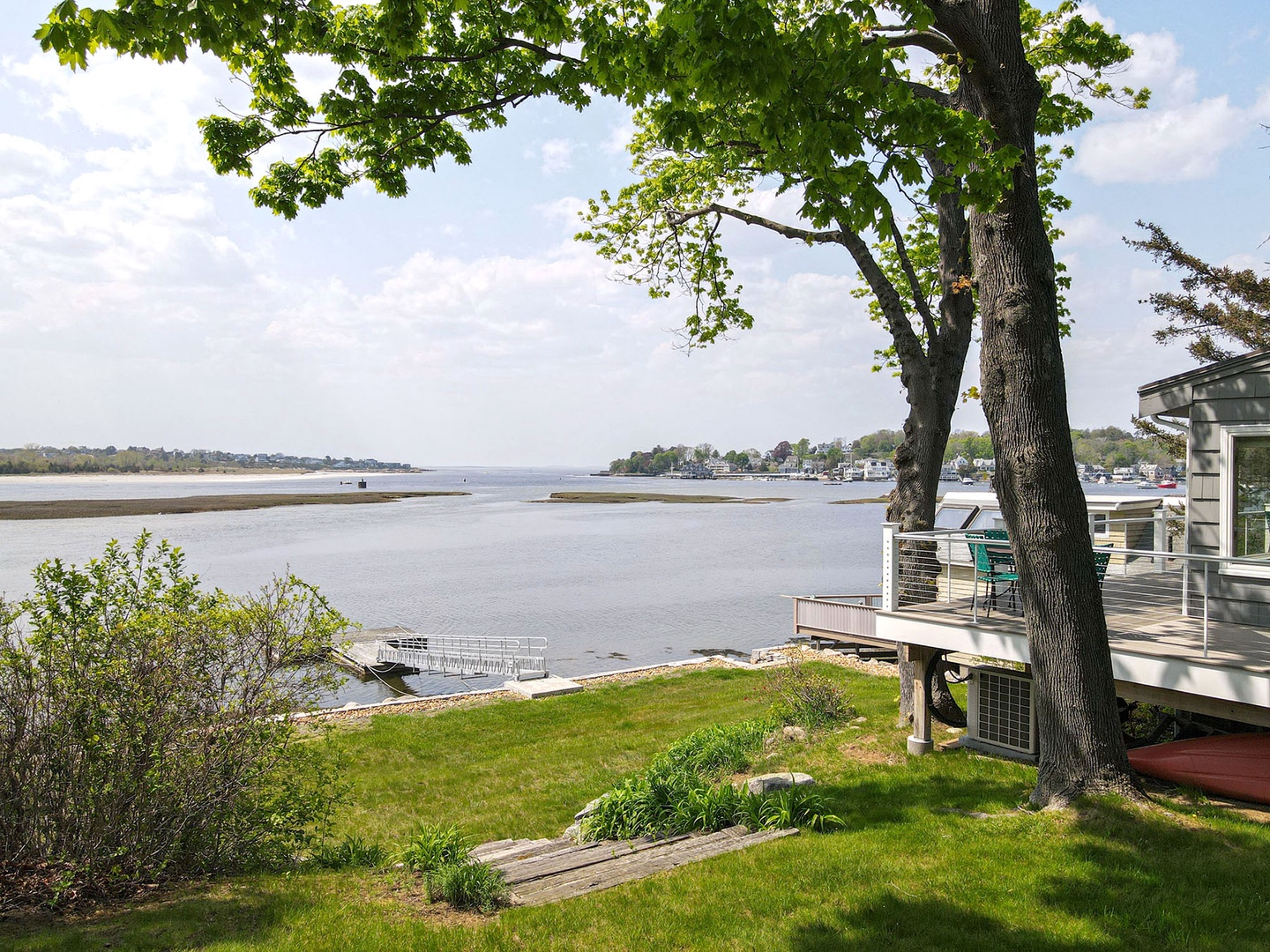 The views of the Annisquam from the house are unparalleled.