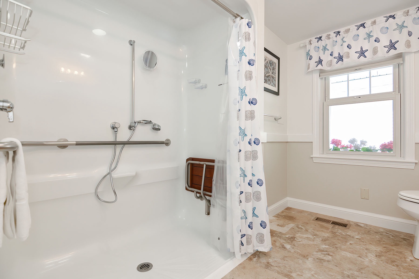 Another view of the ground floor bathroom.