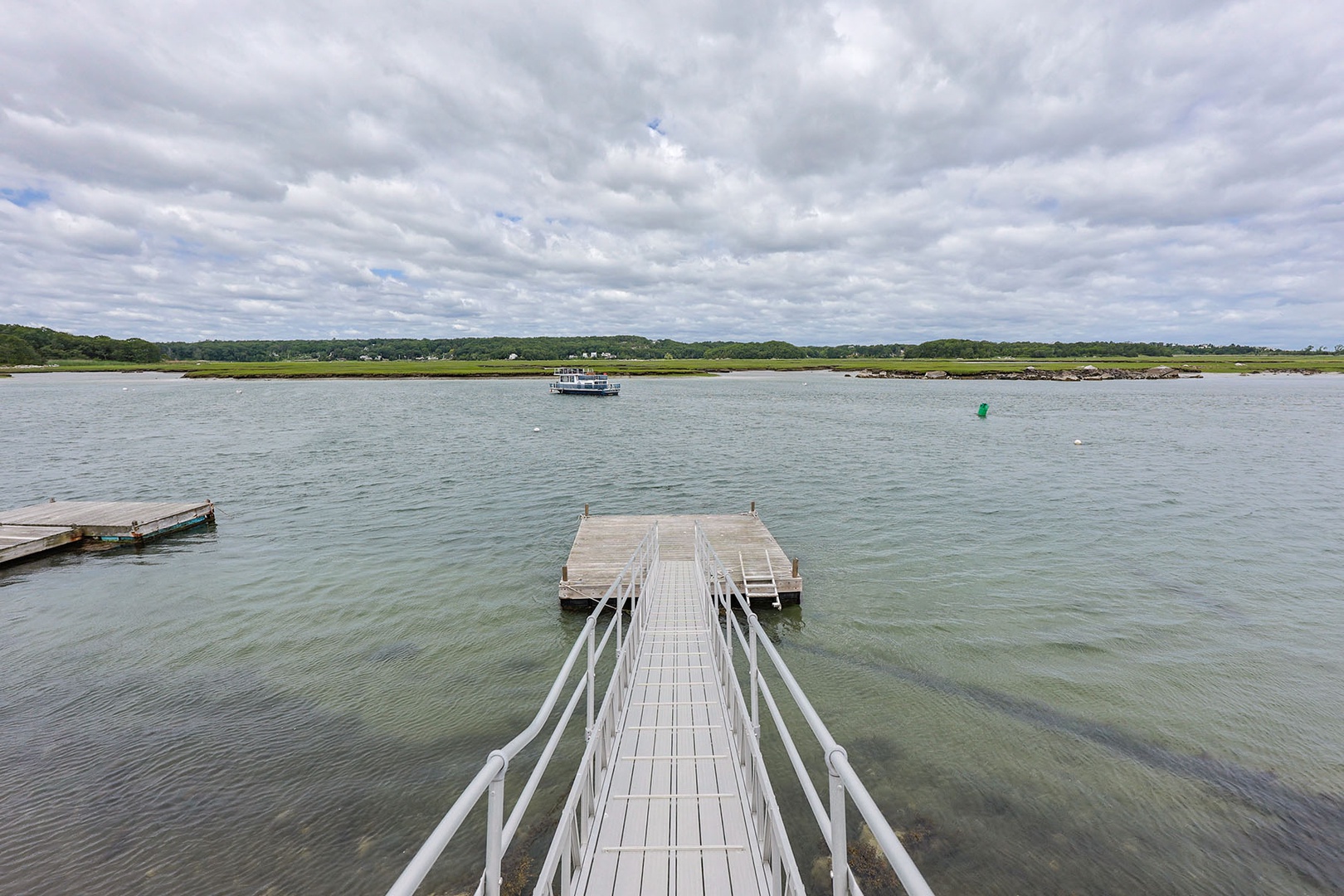 The private dock.