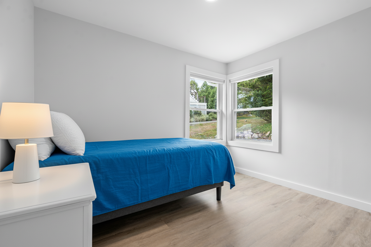 Second bedroom with a full bed.