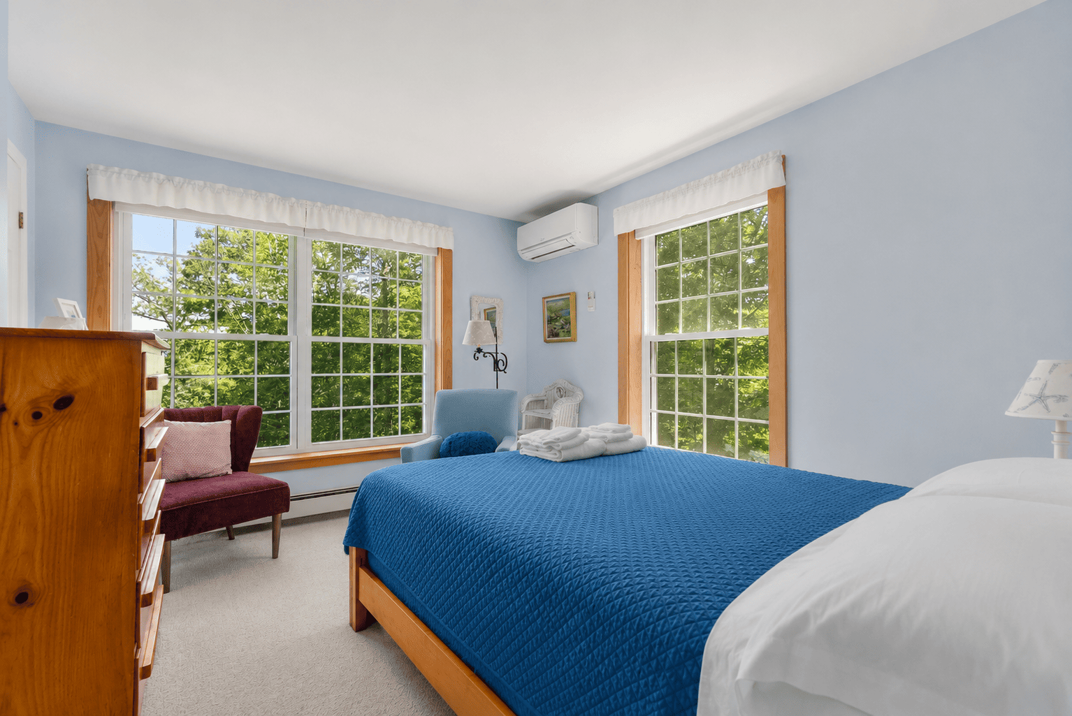 Bedroom 2 with a full bed.