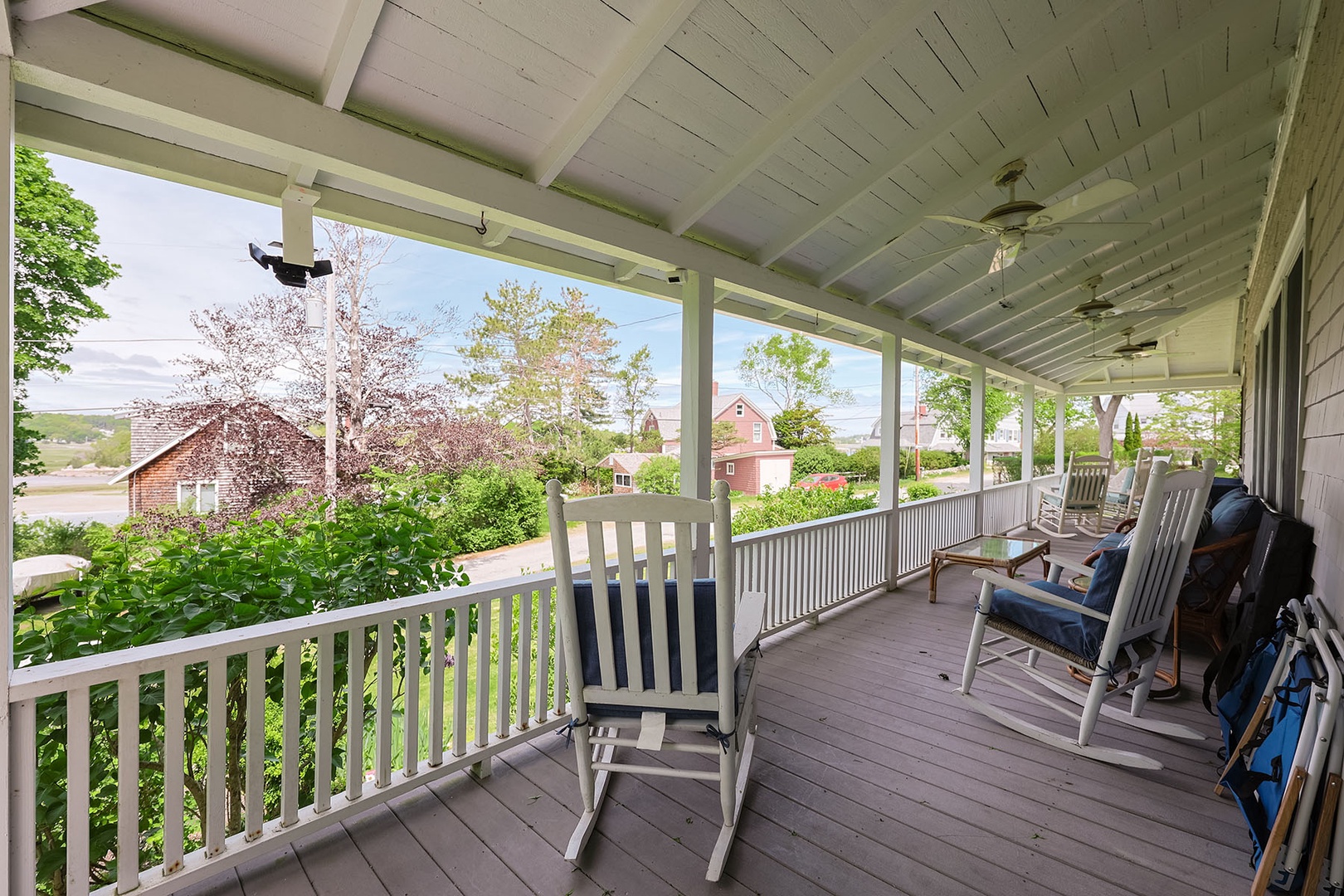 Front Deck with ample seating