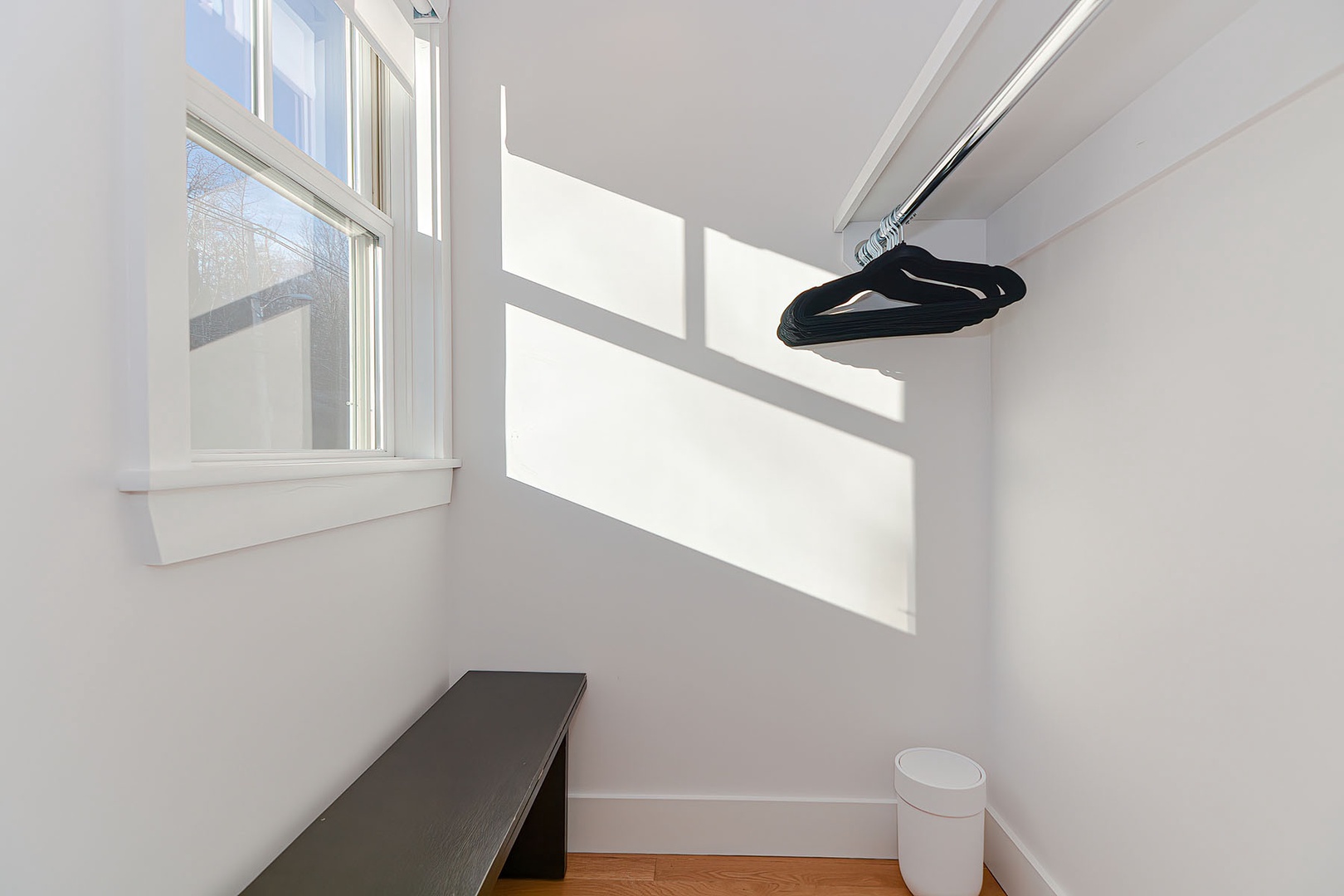 Hanging area of the bedroom.