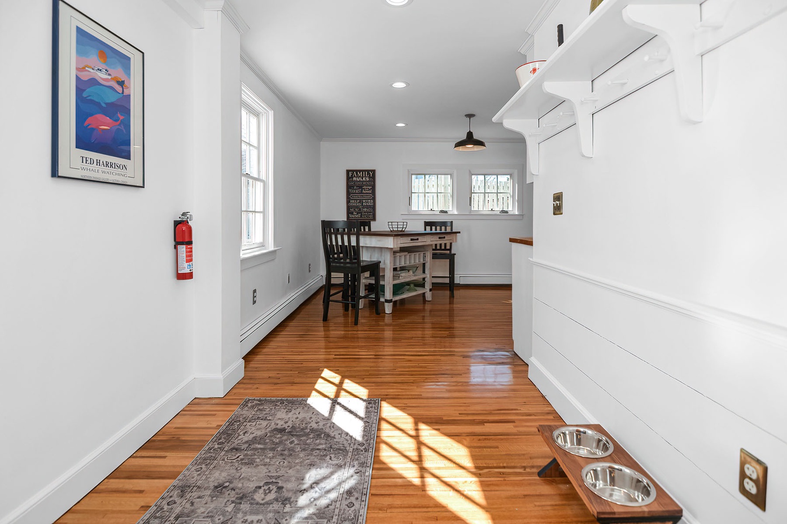 Hall to the kitchen.