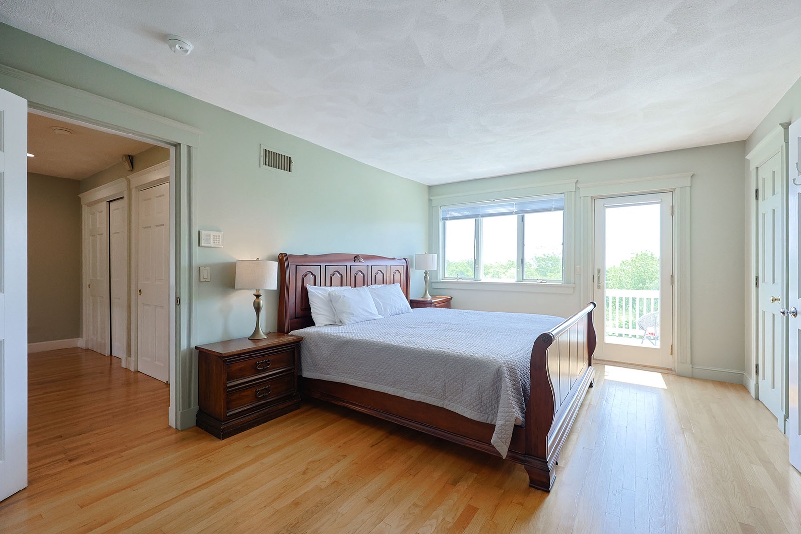 Bedroom 1: Primary bedroom with an ensuite bath and King bed.