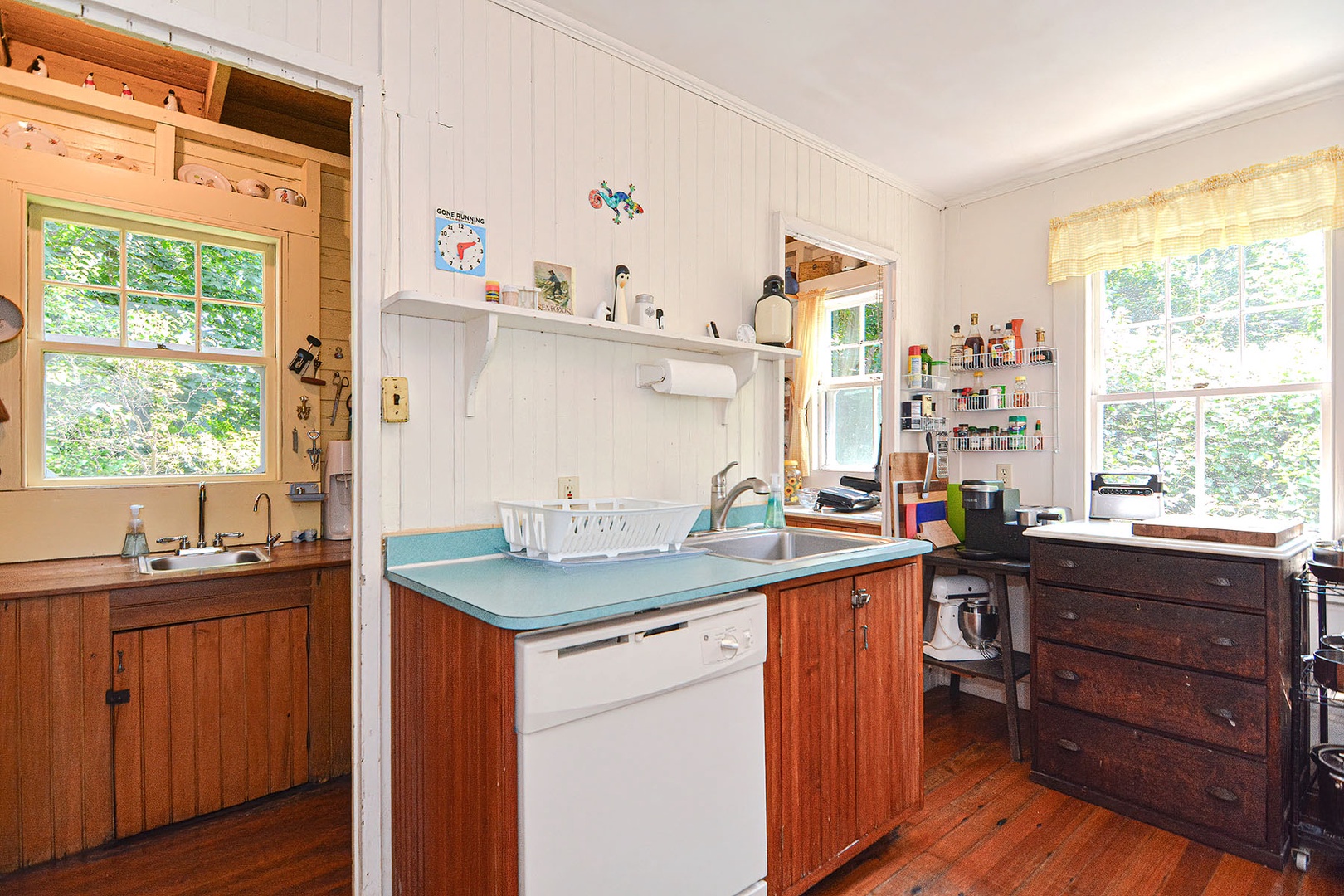 Main sink in the kitchen.