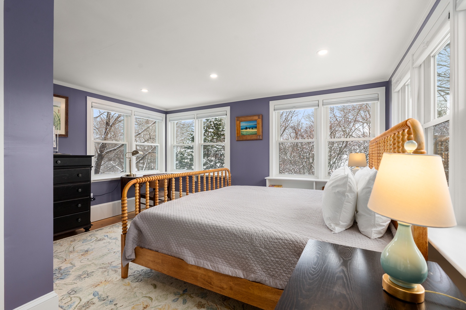 Primary bedroom with a King bed.