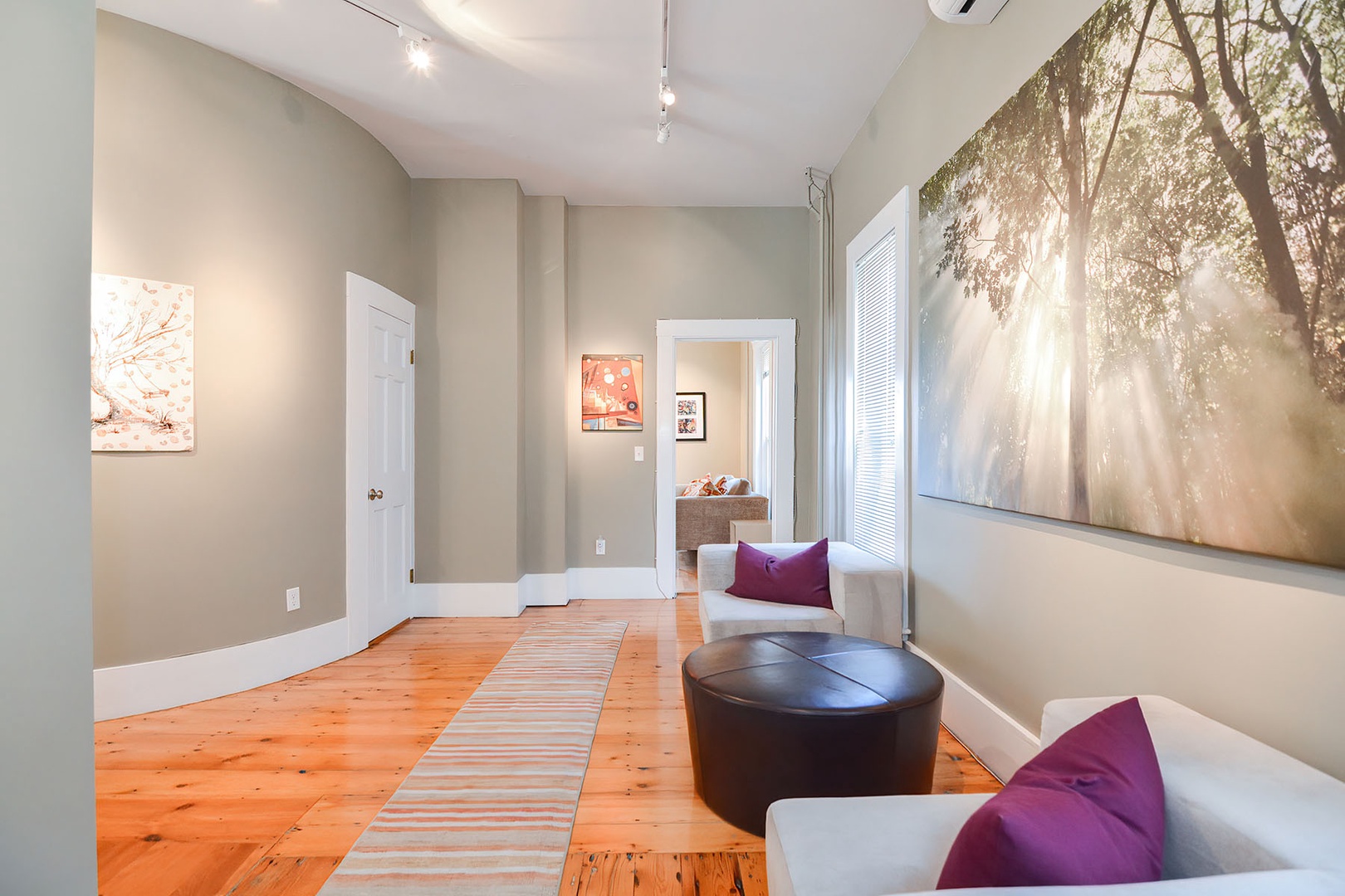 View toward the living room.