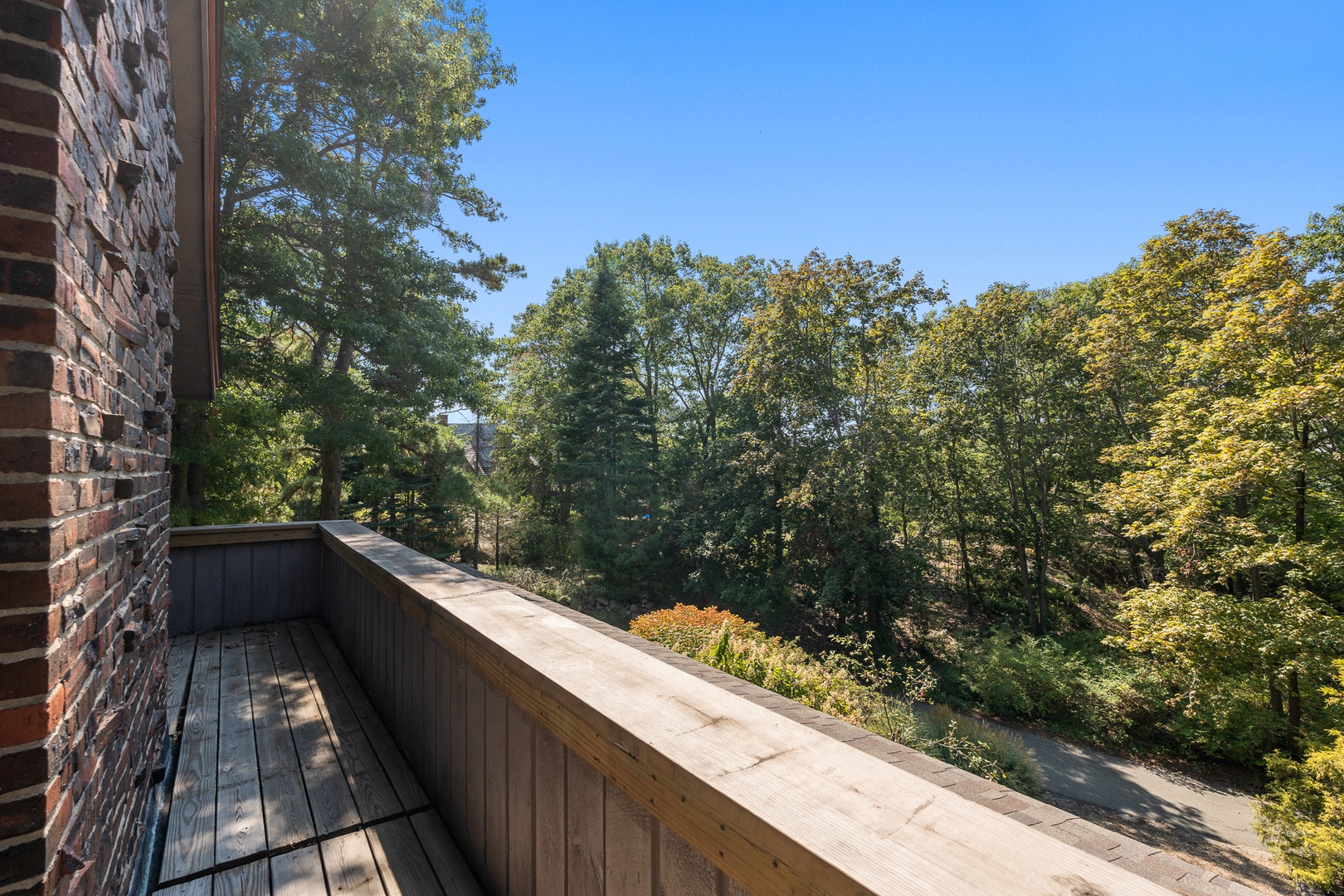 Views from the second floor deck.