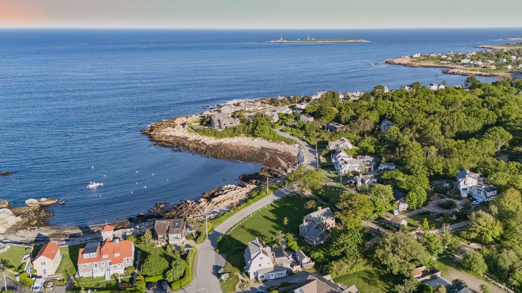 Enjoy the ocean breezes and views of the quiet cove.