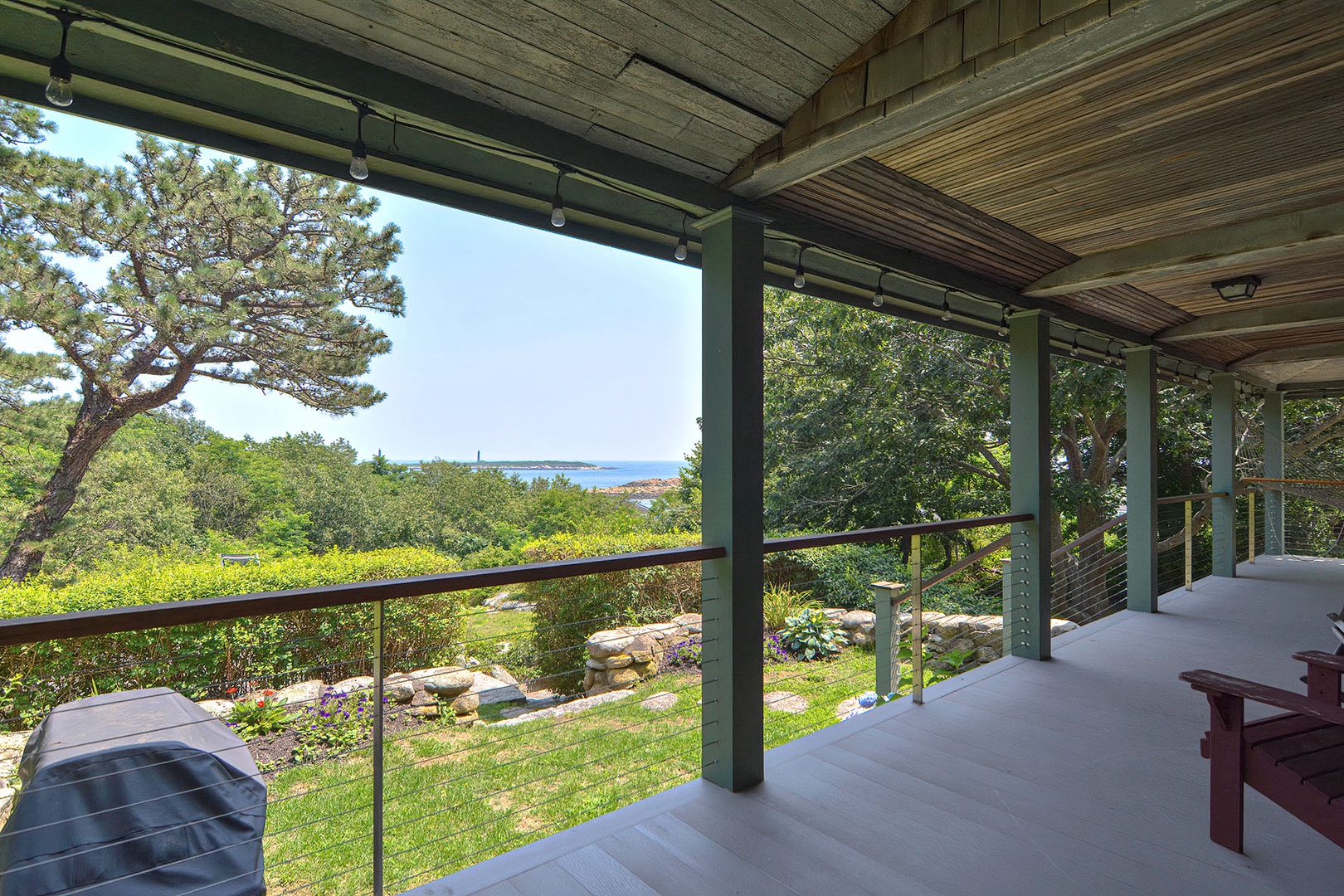 Cool breezes on the porch.