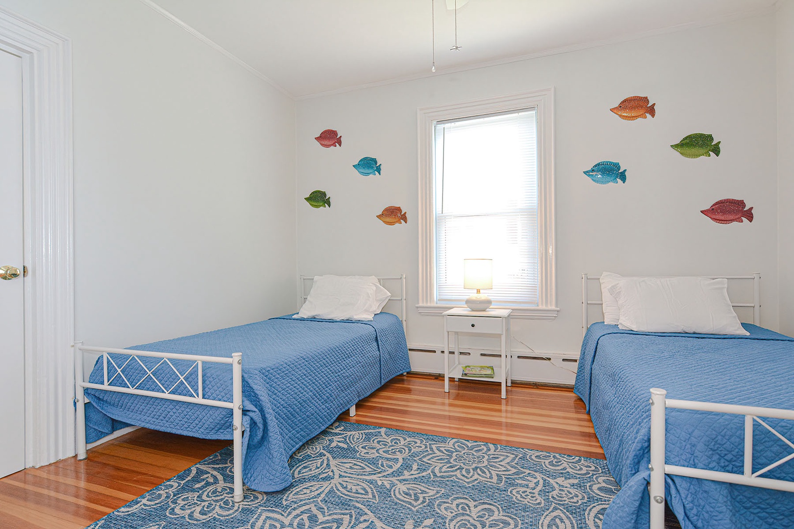 Bedroom 2 has Twin beds.