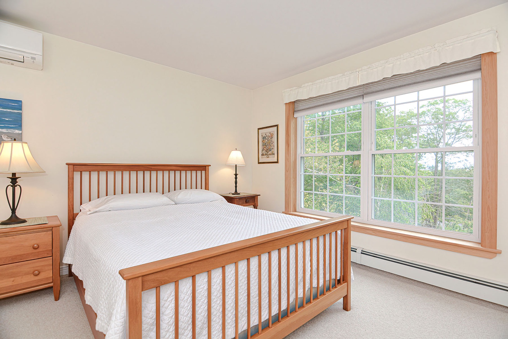 Relax with the window view of nature.