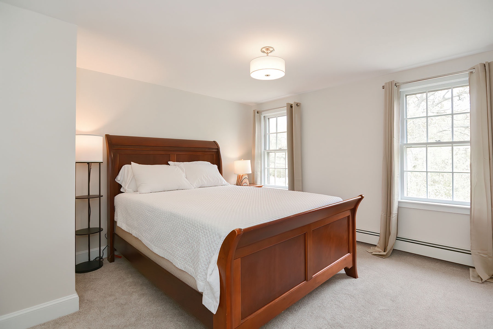 Bedroom 1: Primary bedroom with Queen bed.