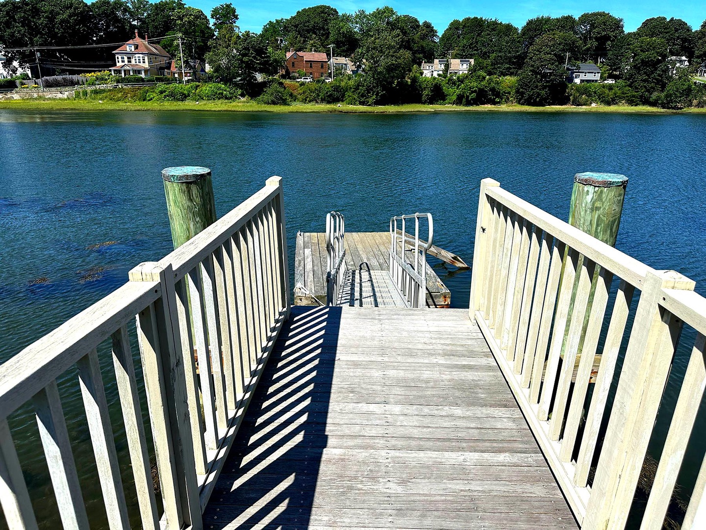 The tidal dock.