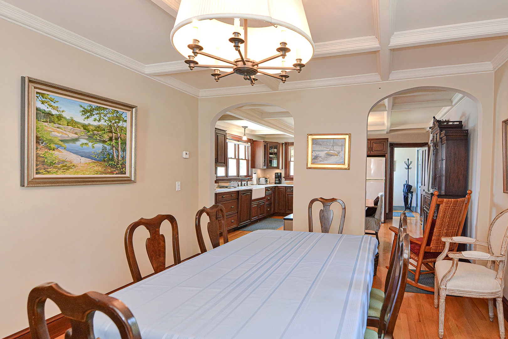 Dining room looking towards the kitchen